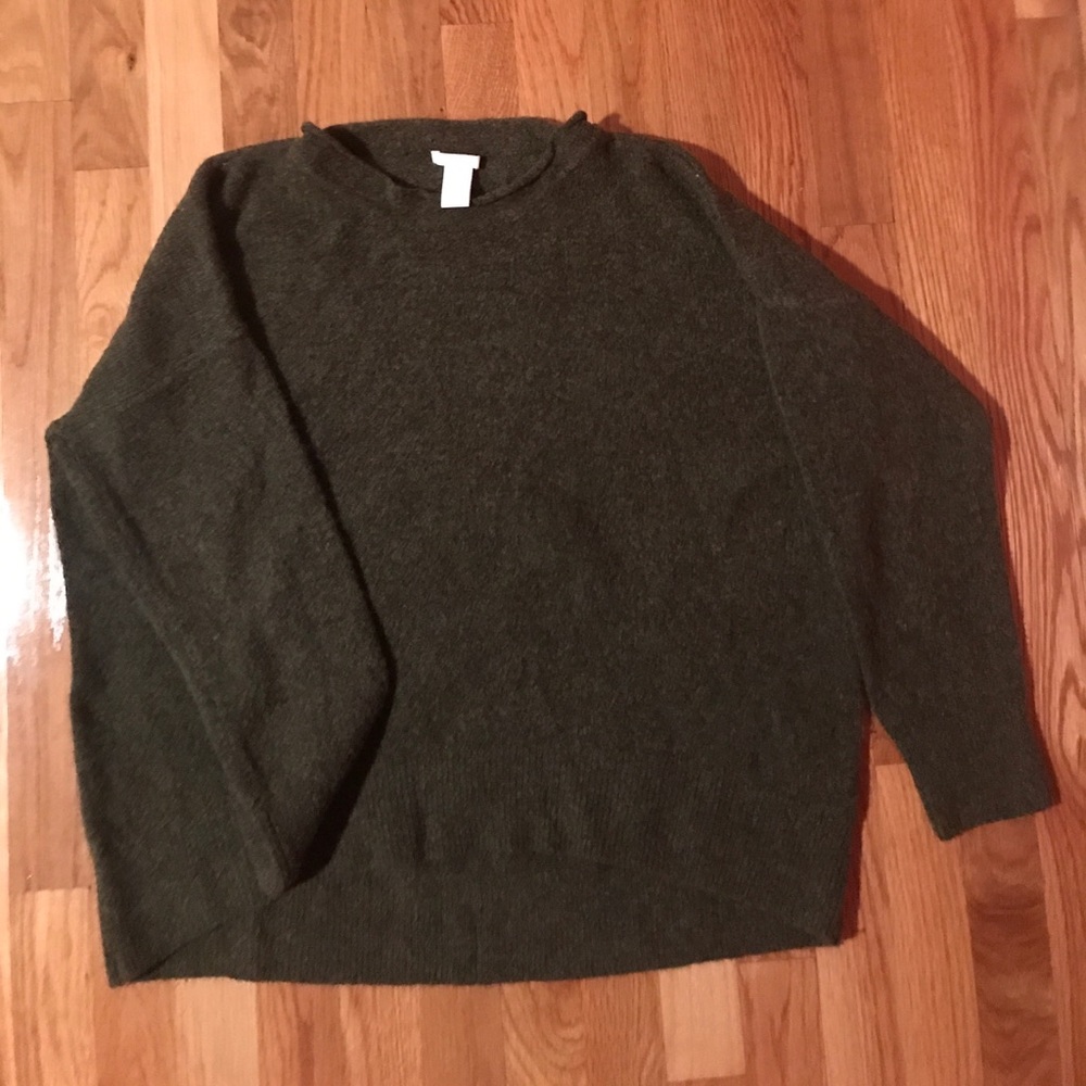 Green sweater